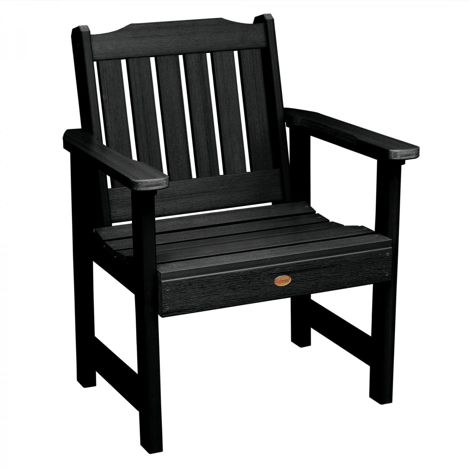 Lakeview Hart Lane Garden Chair - Black - On White thumbnail