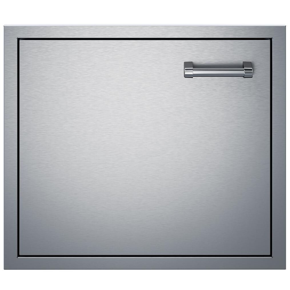 Delta Heat DHAD24L-C 24-in Left Hinged Stainless Steel Single Access Door - Horizontal - White Background thumbnail