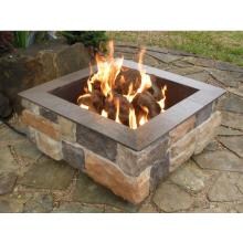 FireScapes Smooth Ledge Square Propane Fire Pit