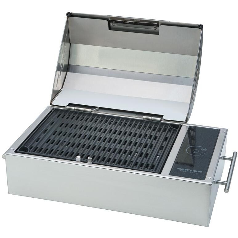 Kenyon All Seasons Floridian Portable Electric Grill - Open thumbnail