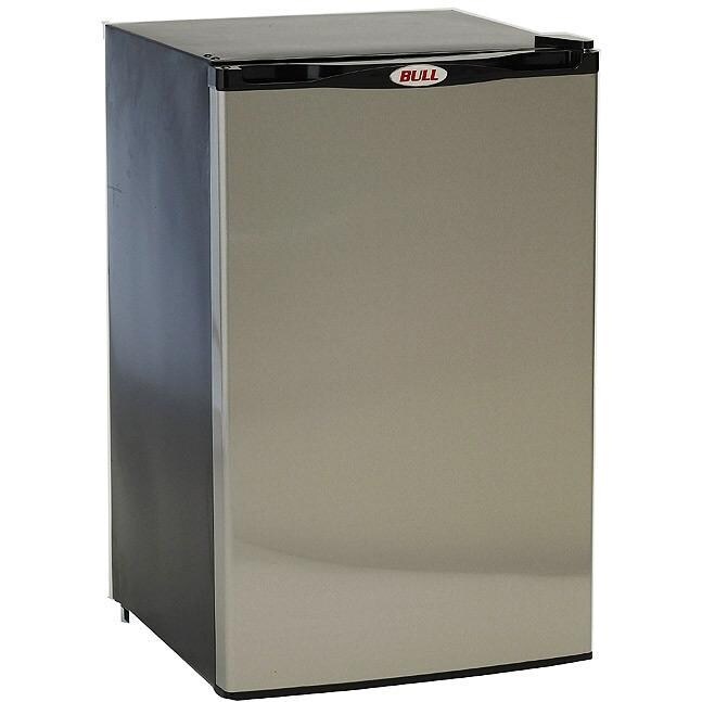 Bull Stainless Steel Compact Refrigerator- Closed View thumbnail