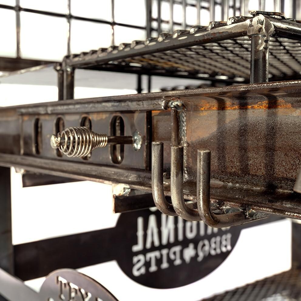 Texas Original Pits LFT-LOADED Laredo Loaded Live Fire Table - Adjustable Air Intake thumbnail