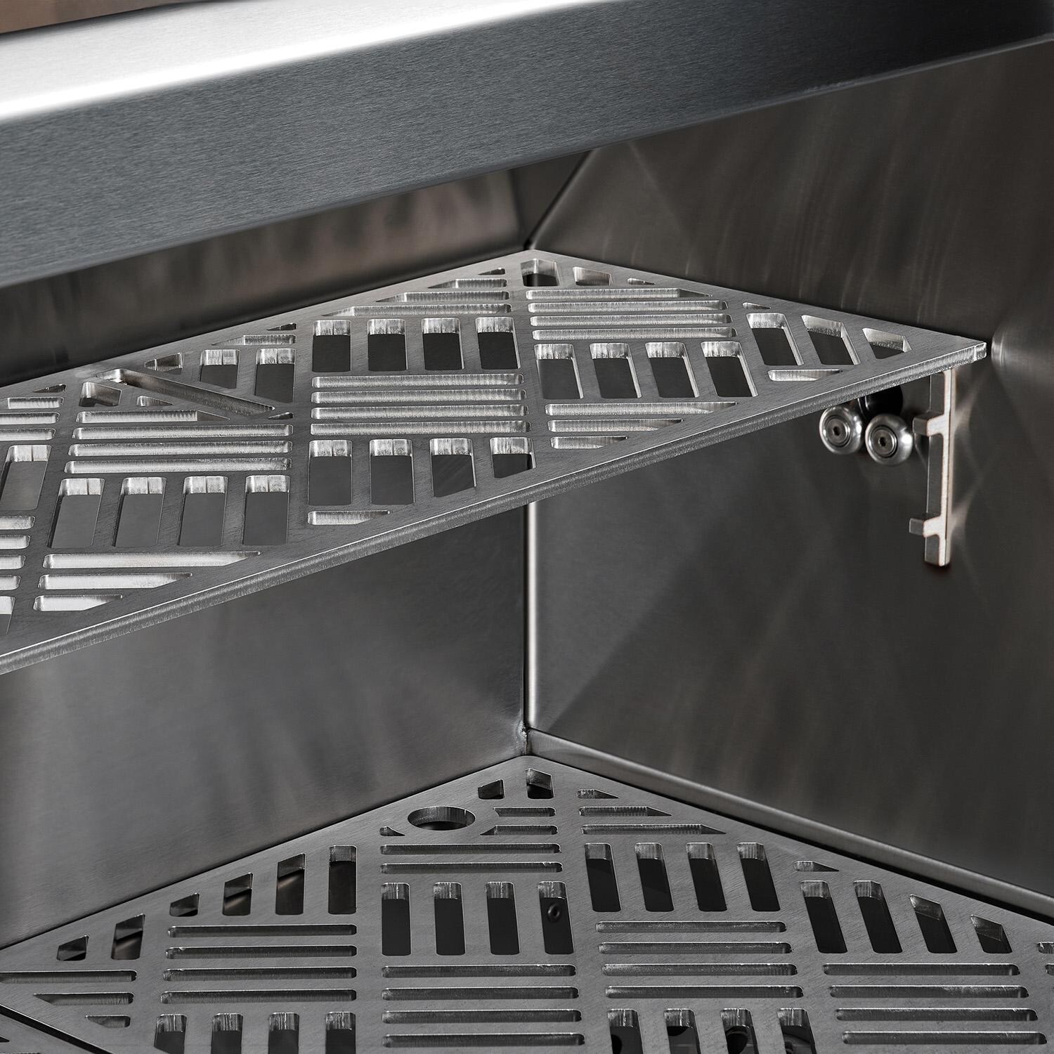 Kalamazoo K42DB Built-In Warming Head - Natural Gas - Marine-Grade - Warming Rack Top thumbnail