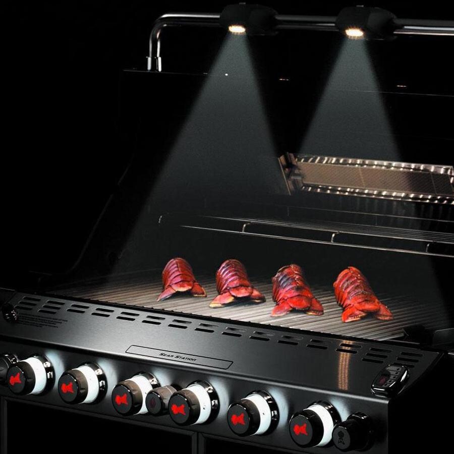 Weber Summit Grill Center Freestanding Natural Gas Grill - Black - Lighted Control Knobs & Grill Out Lights thumbnail