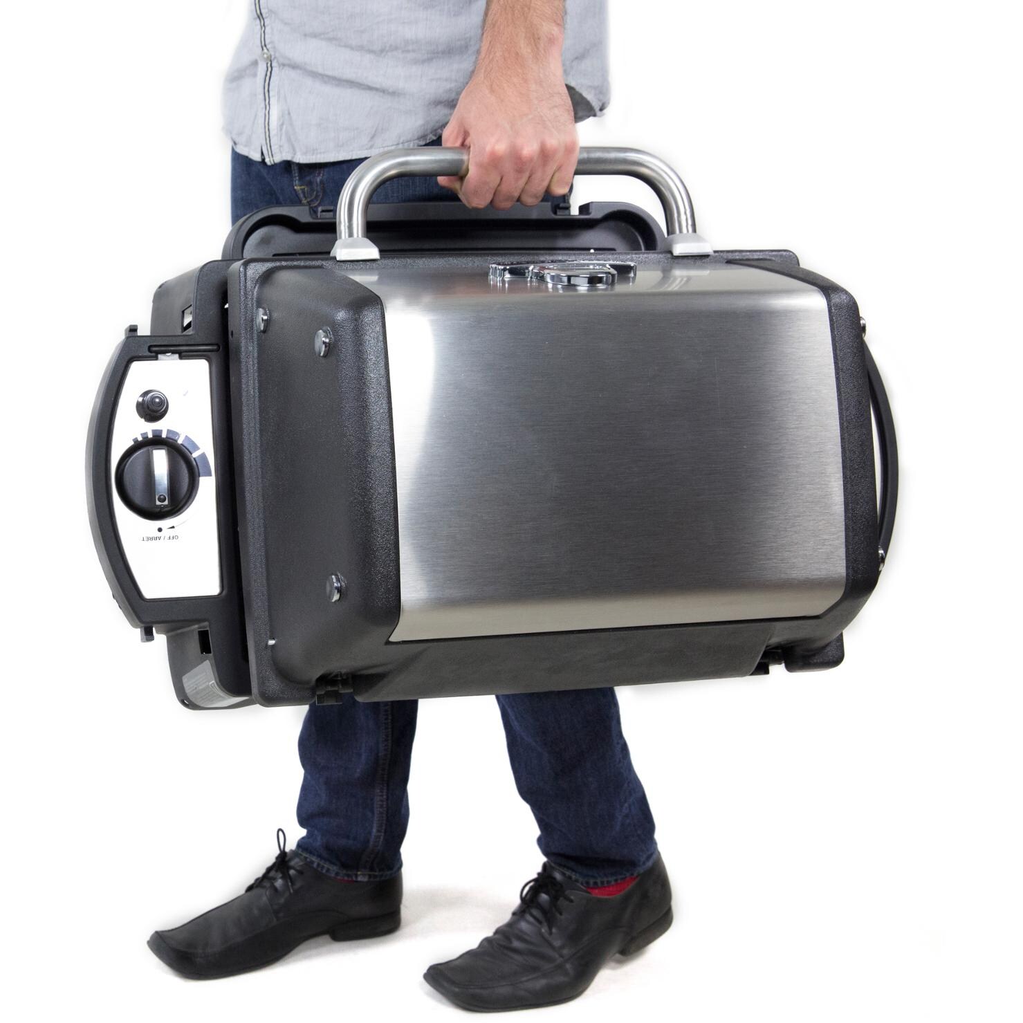 Broil King Porta-Chef 120 Portable Propane Gas Grill - Designed For Portability thumbnail