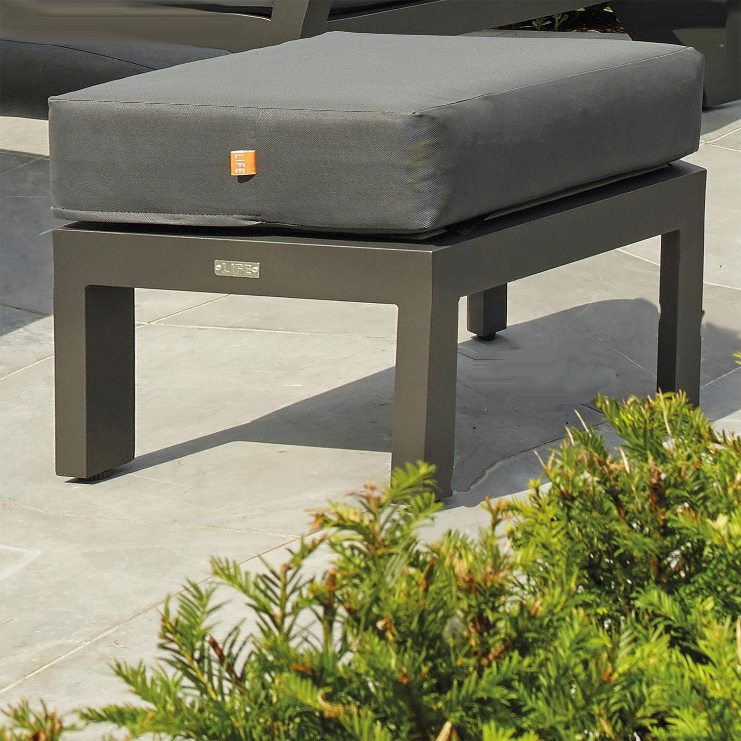 Timber Aluminum Ottoman By KETTLER