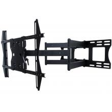SunBriteTV Outdoor Dual Arm Articulating (Full Motion) Mount for 37 - 80 Inch Large Displays - Black image