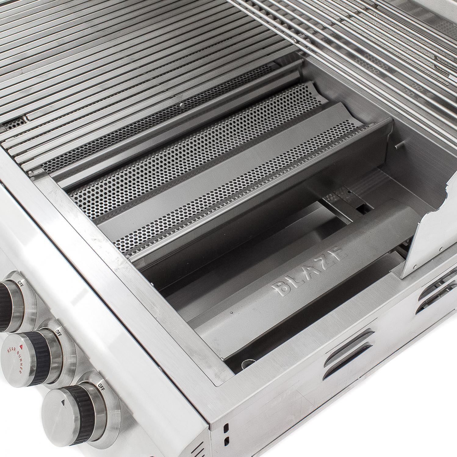 Blaze LTE2 32-Inch 4-Burner Built-In Gas Grill - Inside thumbnail