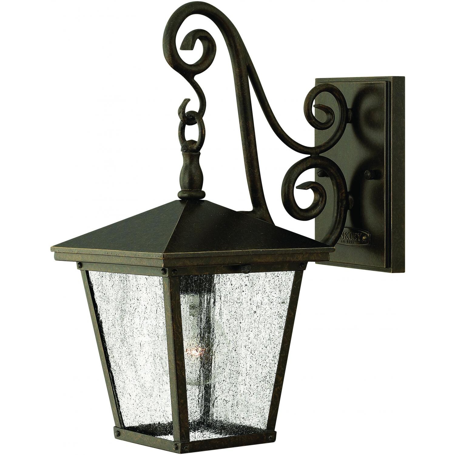 Hinkley Lighting Trellis One Light 15-Inch LED Outdoor Wall Light - Regency Bronze - 1430RB-LED image