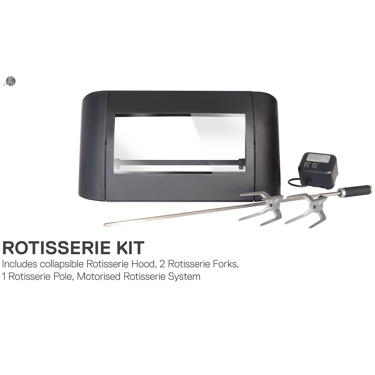 Everdure HBG2ROTISUS Rotisserie Kit Force 2B Grill - Features thumbnail
