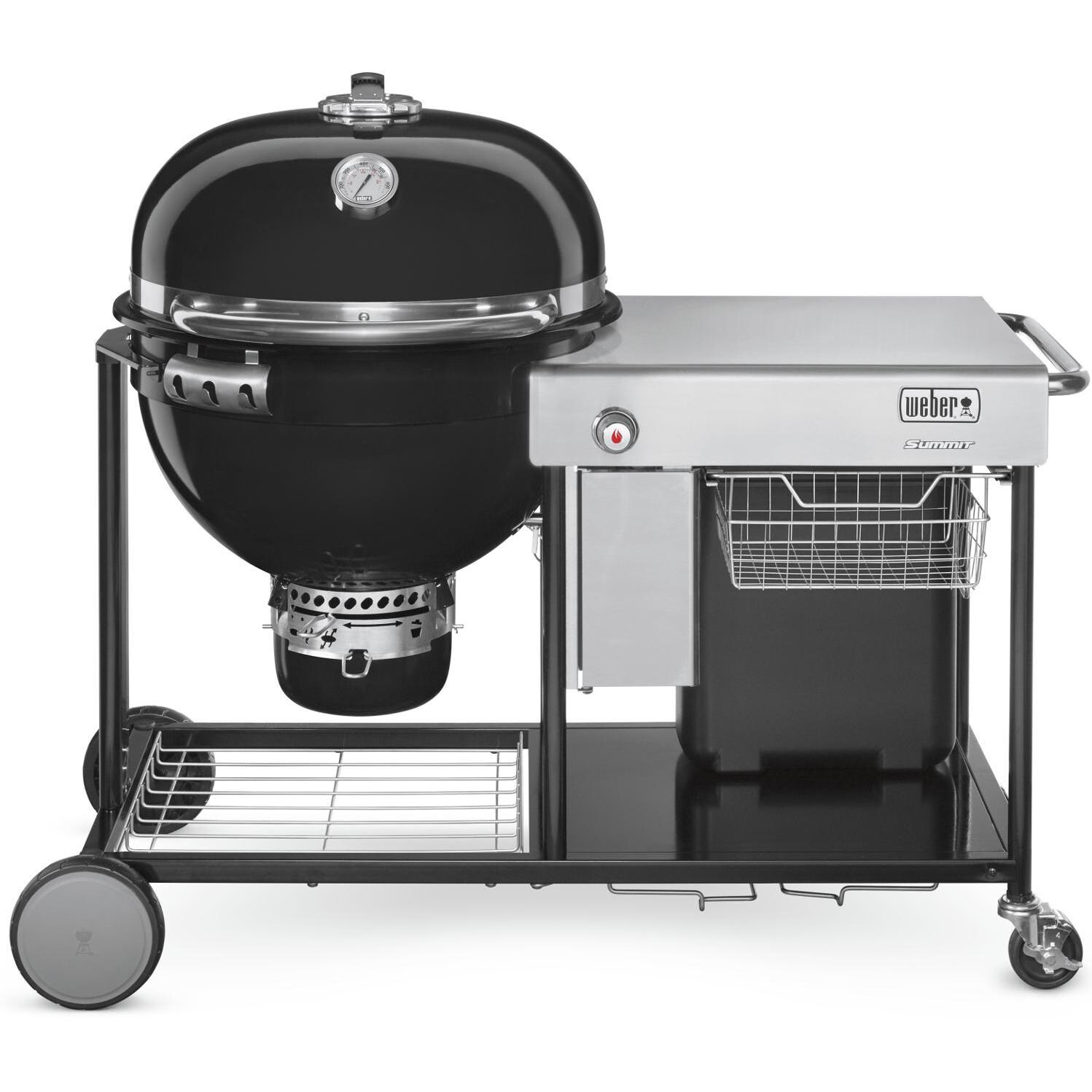 Weber Summit 24-Inch Charcoal Grill Center - Black - 18501001