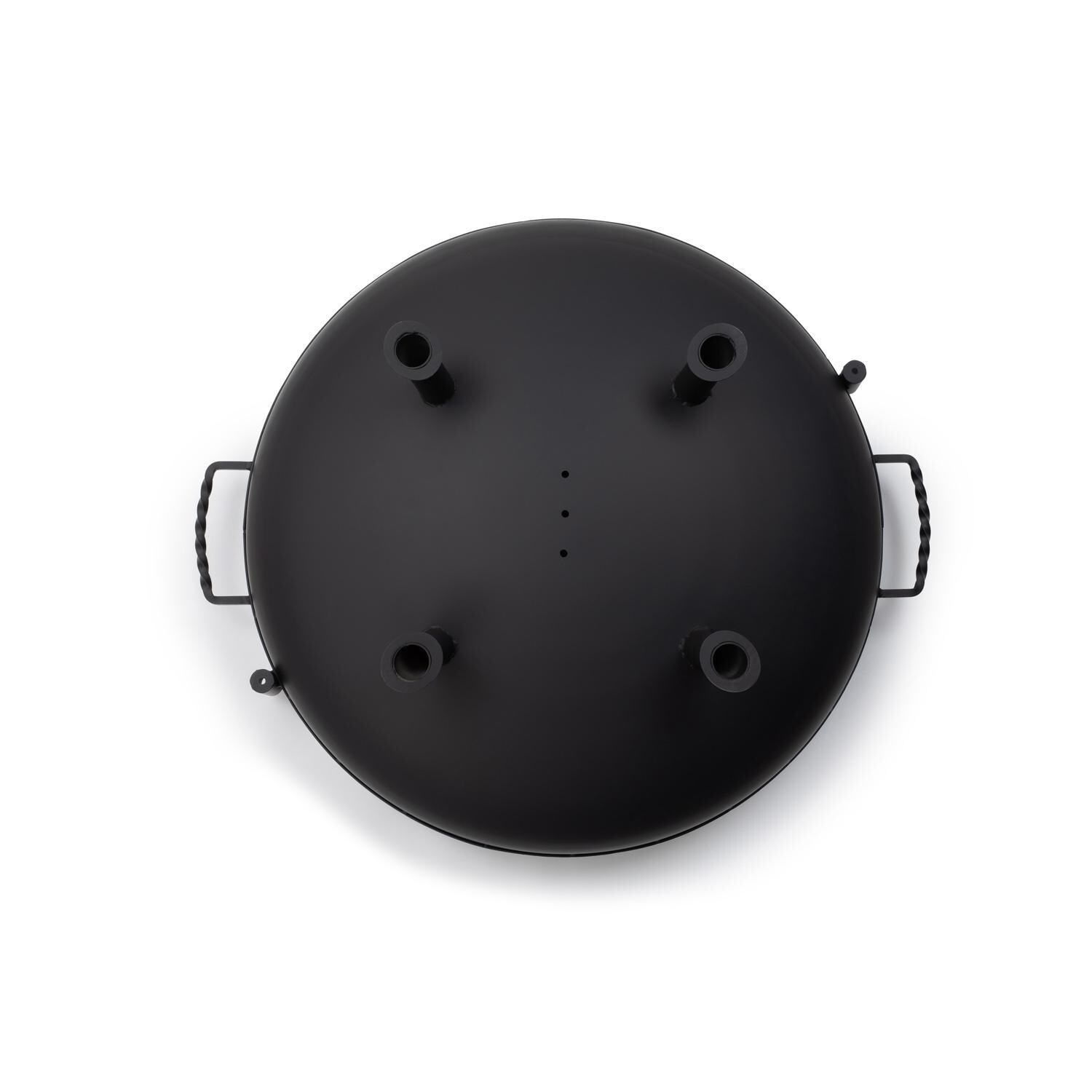 Barebones Living CKW-450 Cowboy 30-Inch Fire Pit Grill - Grill Base Bottom View - Detail thumbnail