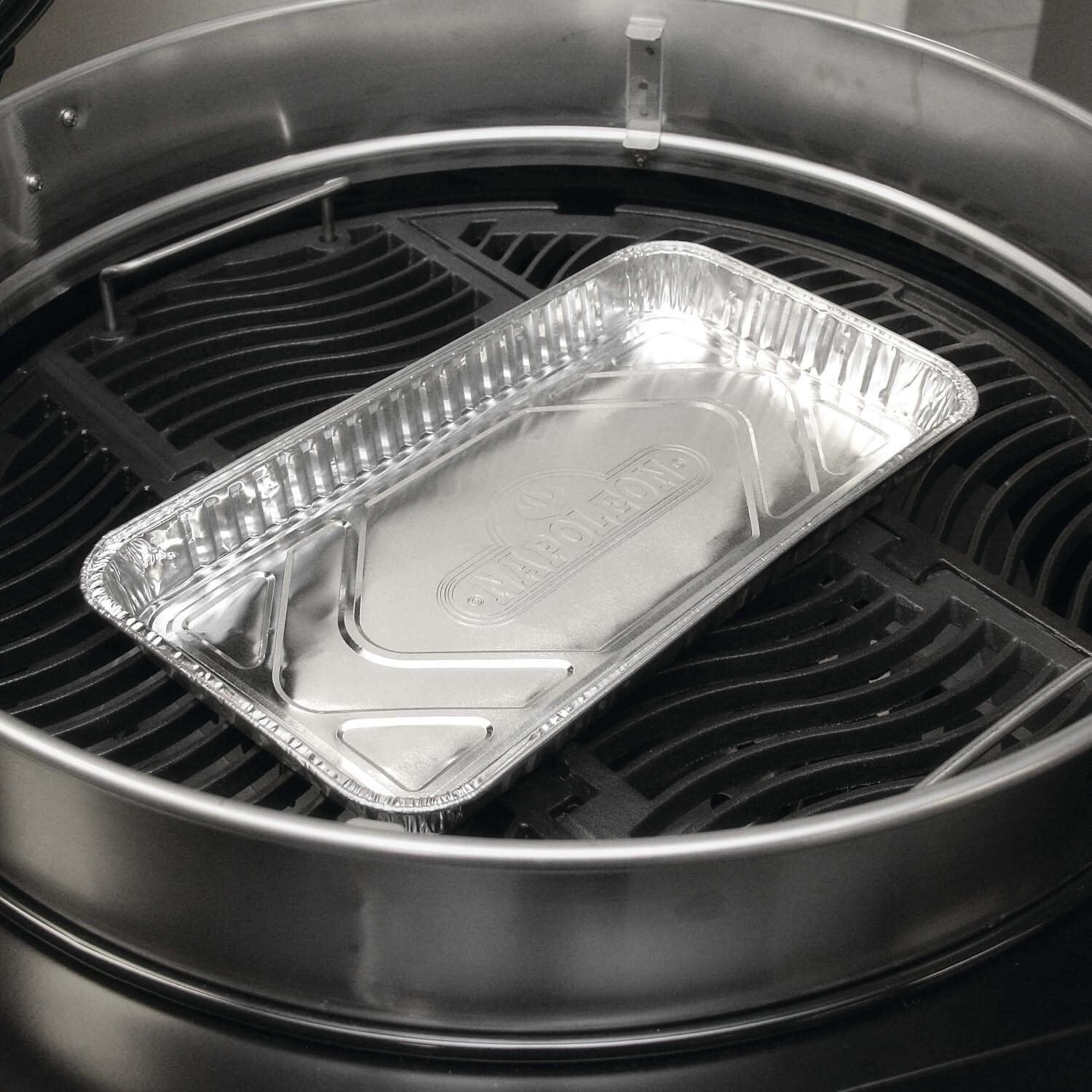 Napoleon 62008 Large Grease Trays 14 X 8-Inch - Pan In Grill thumbnail