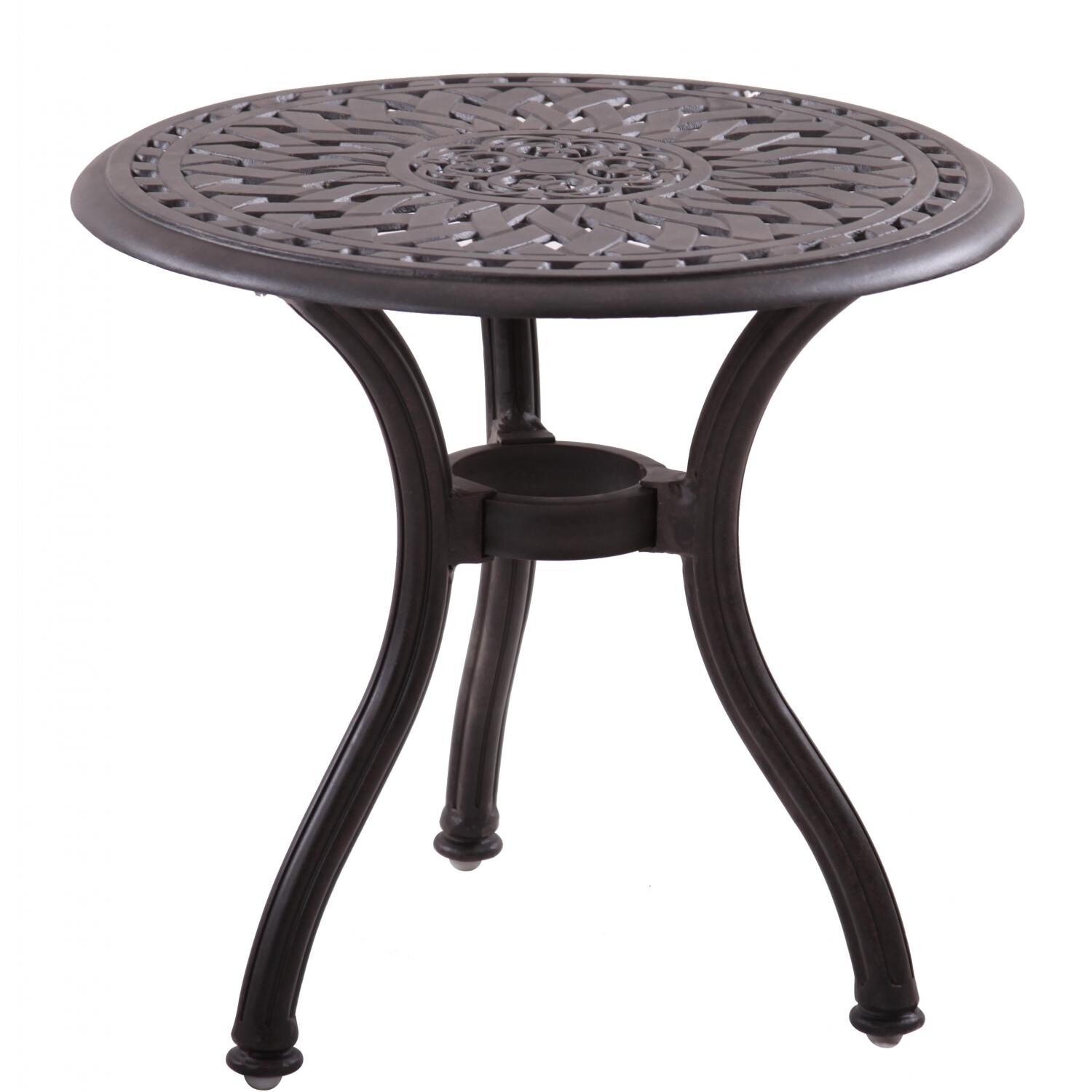 Darlee Series 60 Cast Aluminum End Table thumbnail