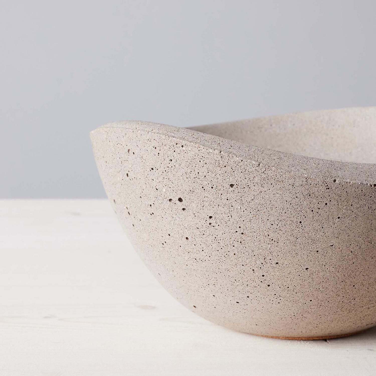 TerraFlame Wave Table Top Fire Bowl - Sand - Detail thumbnail