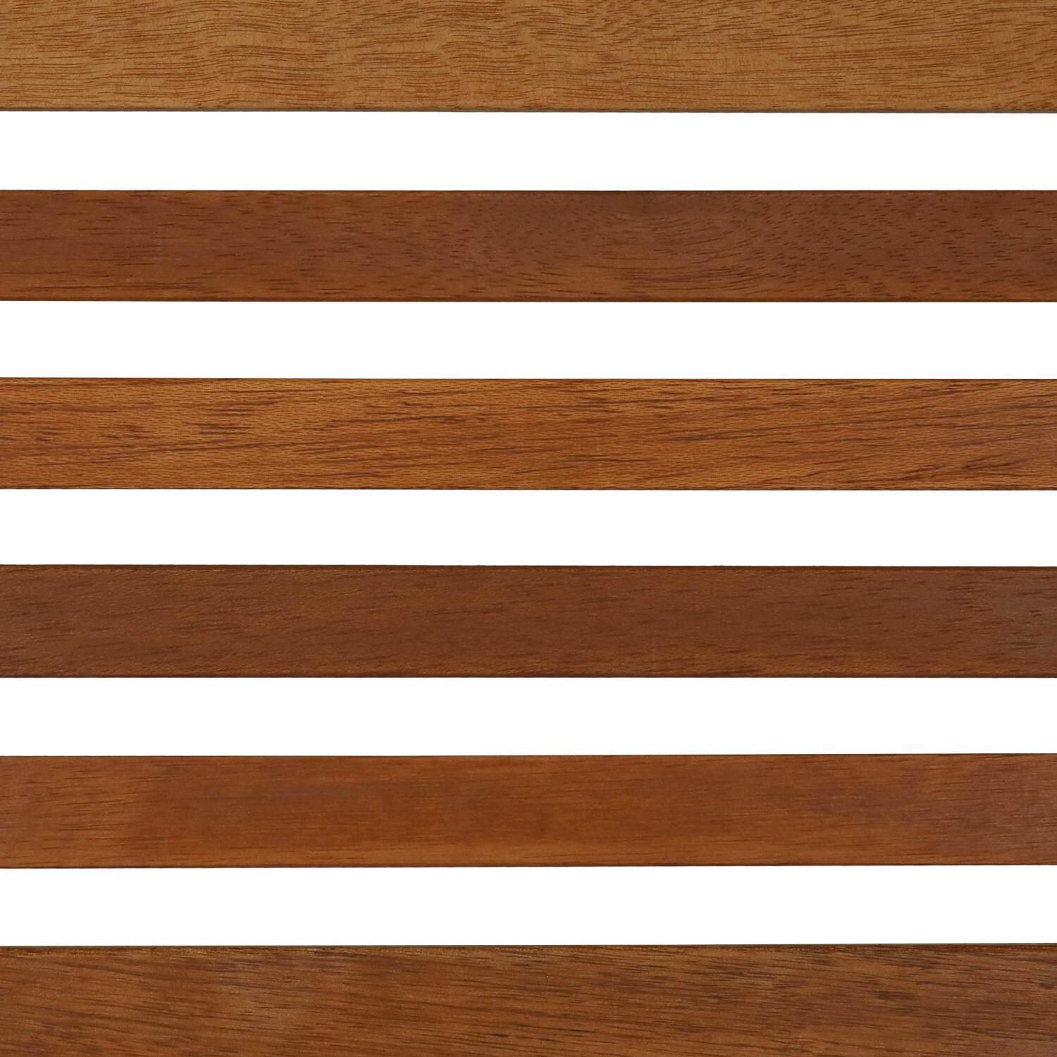 Ultimate Patio Meranti Wood Outdoor Folding Patio Armchairs - Slat Detail thumbnail