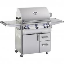 Fire Magic Echelon Diamond E790s 36-Inch Natural Gas Grill With One Infrared Burner, Analog Thermometer And Single Side Burner - E790s-4LAN-62 image