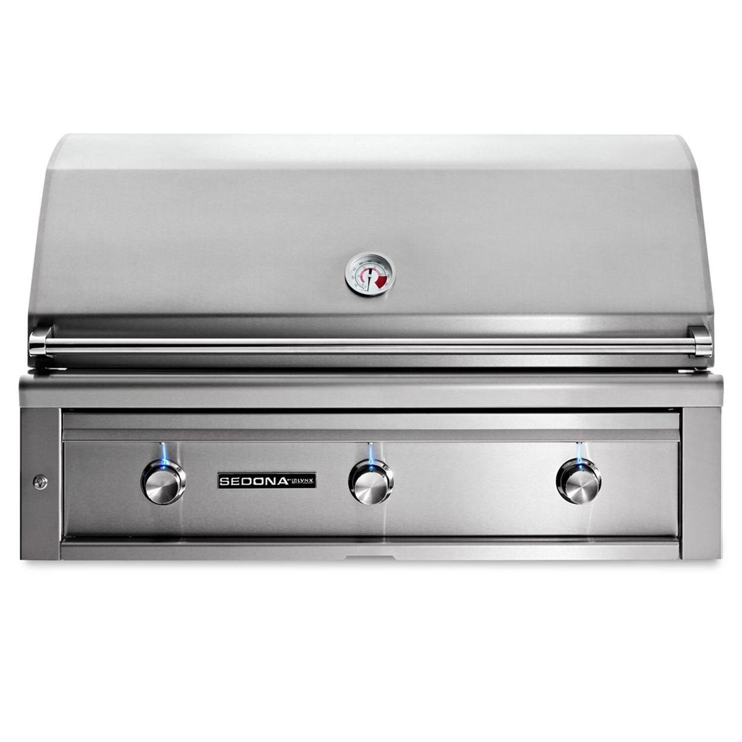 Lynx L701PS-NG Sedona 42 Inch Built-In Natural Gas Grill w/ One ProSear & Two SS Tube Burners - Display - White Background thumbnail
