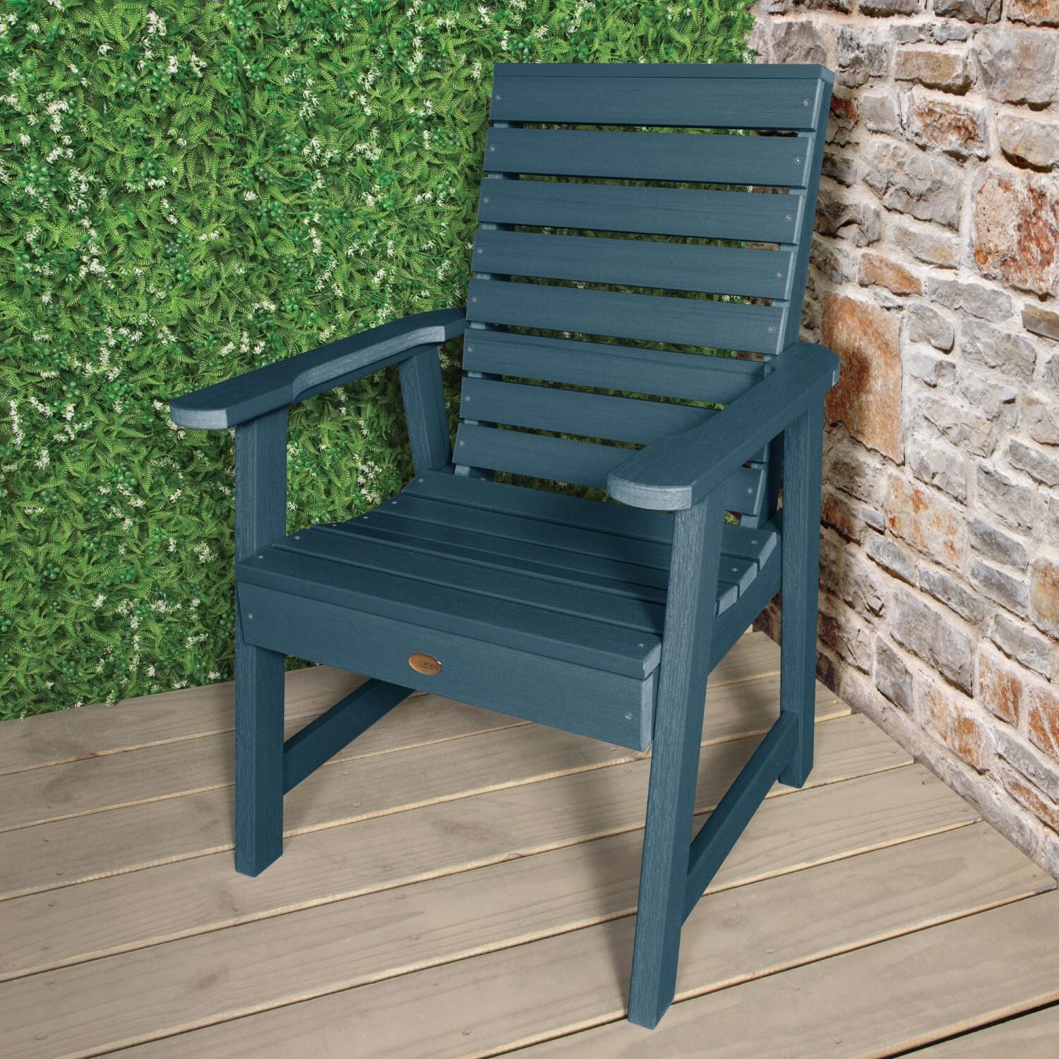 Lakeview Elm Point Dining Armchair - Nantucket Blue