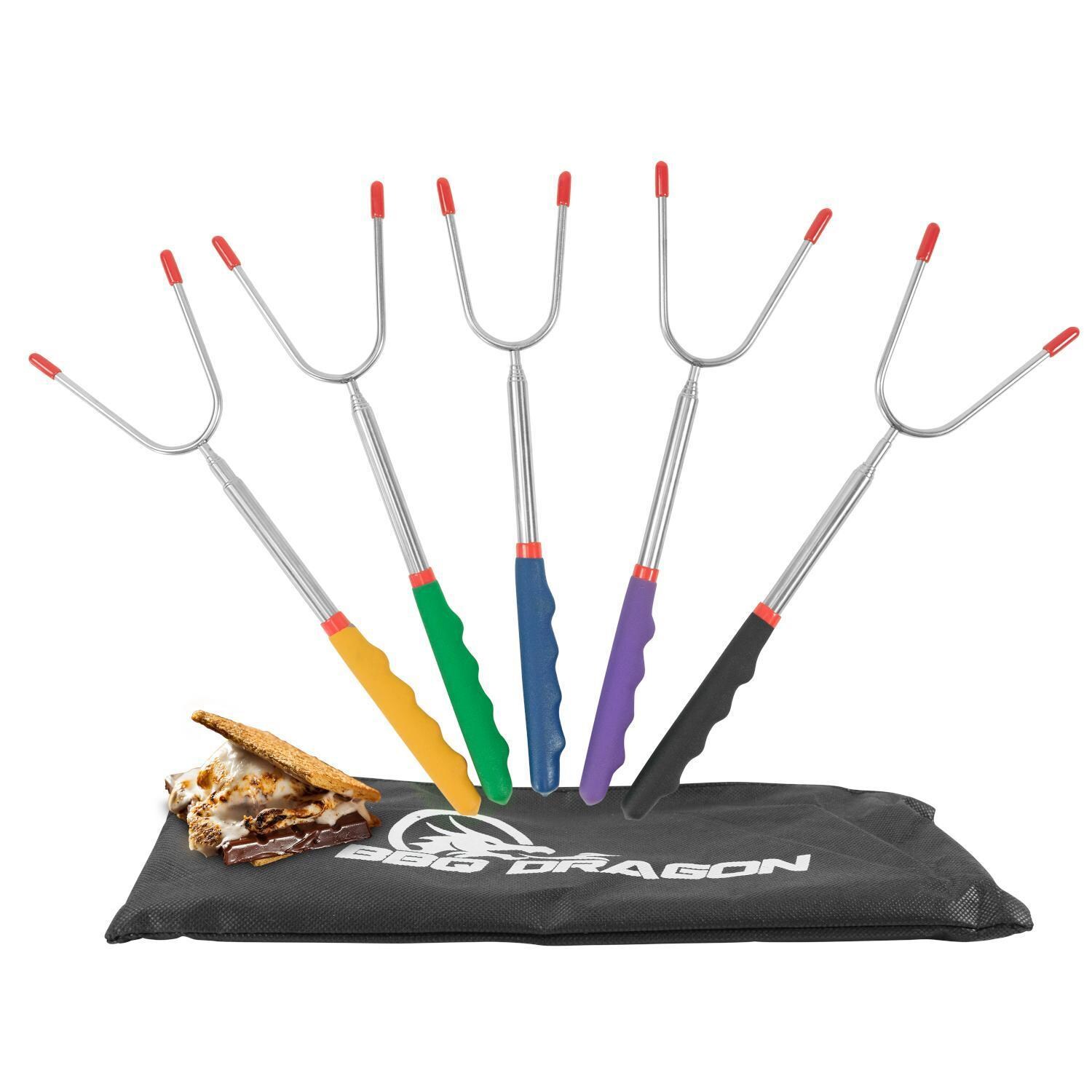 BBQ Dragon BBQD310 Marshmallow Roasting Sticks - White Background thumbnail
