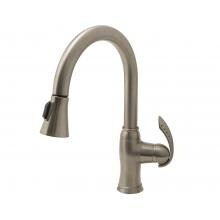 SIR Faucets Single Handle Pull Down Hot/Cold Faucet - Brushed Nickel image