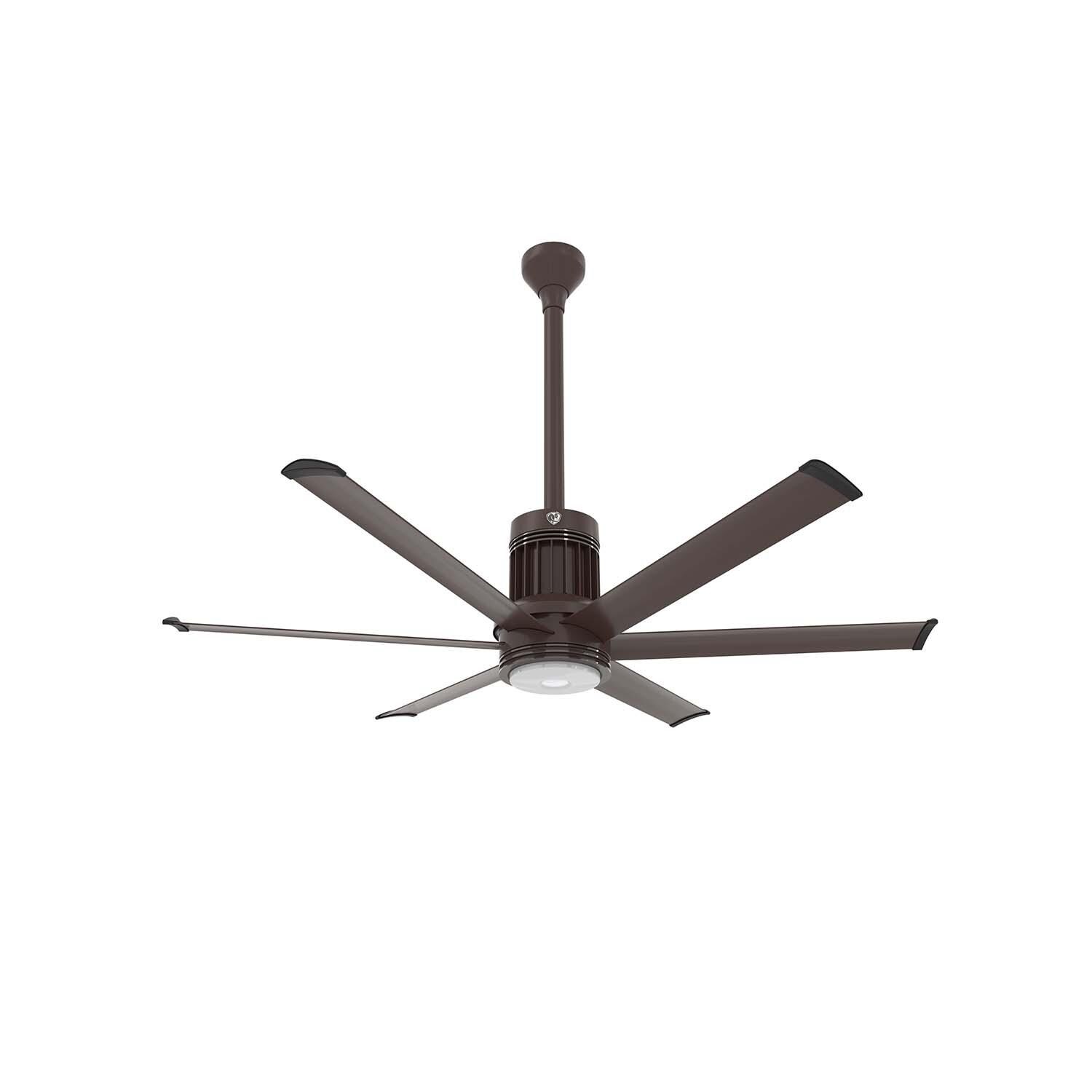 Big Ass Fans MK-I61-051906A730I24S2 60-Inch i6 Ceiling Fan Universal Mount W/24-Inch Ext Tube & LED Oil Rubbed Bronze - With Light (Sold Separately) thumbnail
