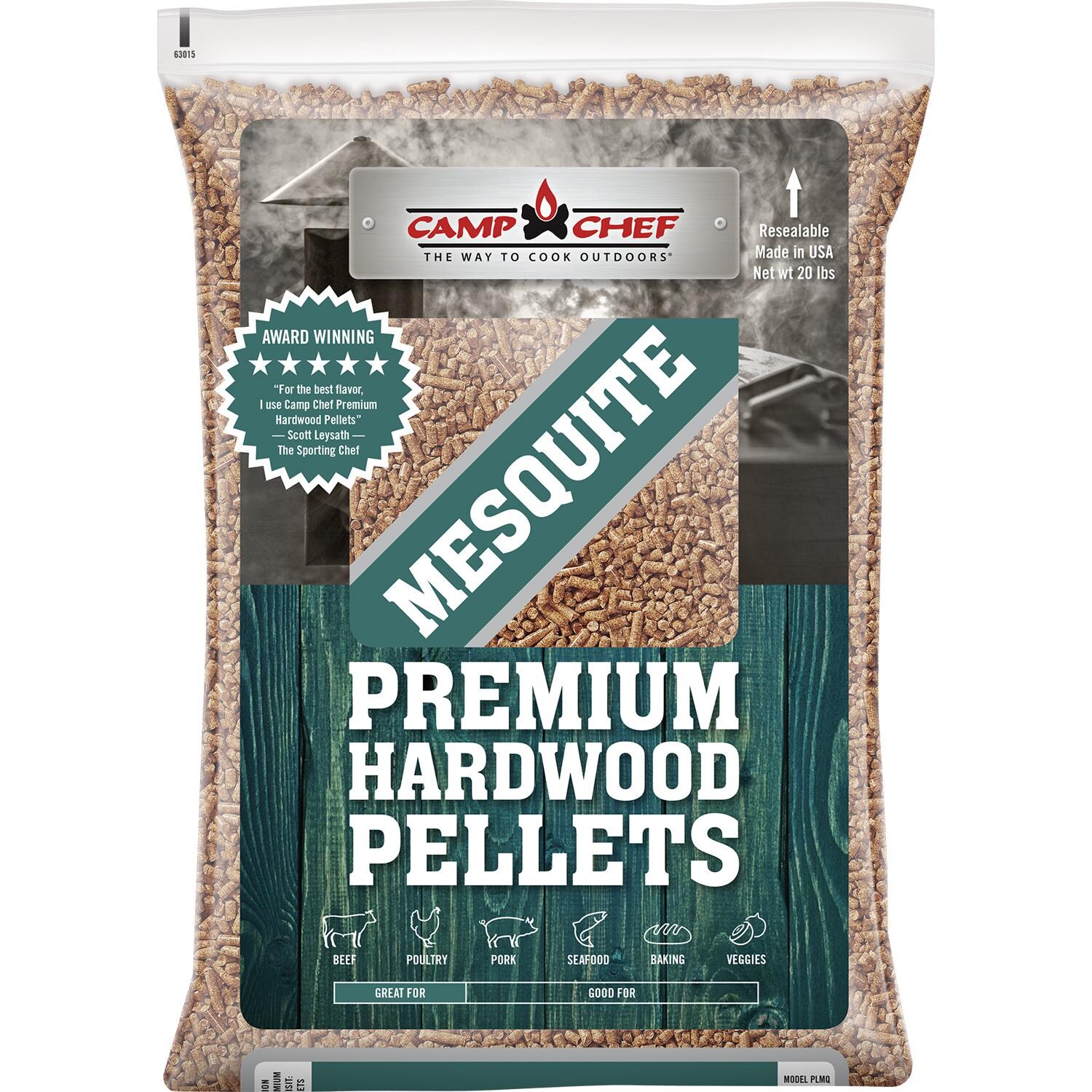 Camp Chef PLMQ 20 Lb. Premium Hardwood Pellets - Mesquite thumbnail