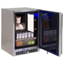 Lynx 24-Inch 4.9 Cu. Ft. Right Hinge Outdoor Rated Compact Refrigerator With Freezer - LM24REFCR image