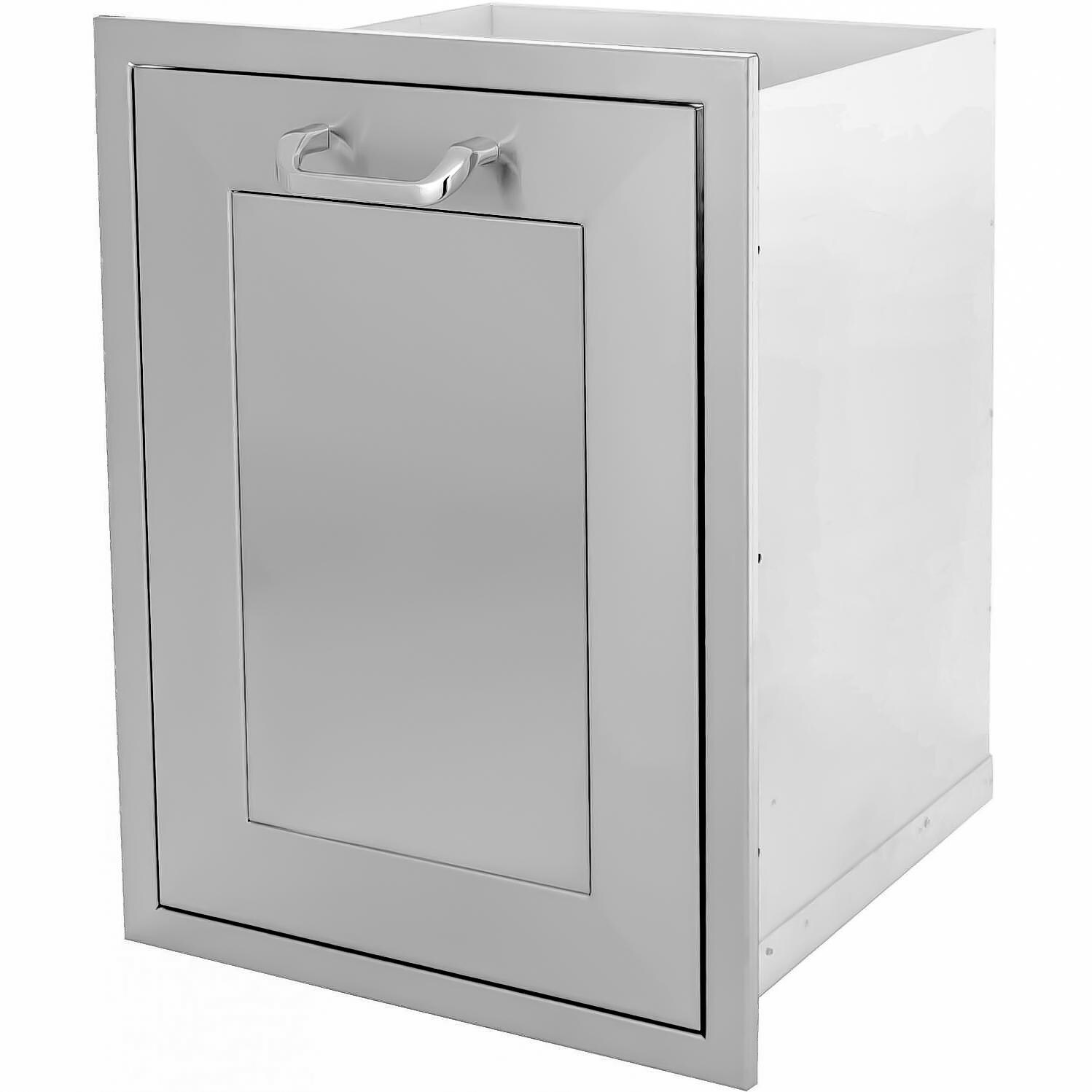 Kingston Panel Series Roll Out Trash Bin - Side View  thumbnail