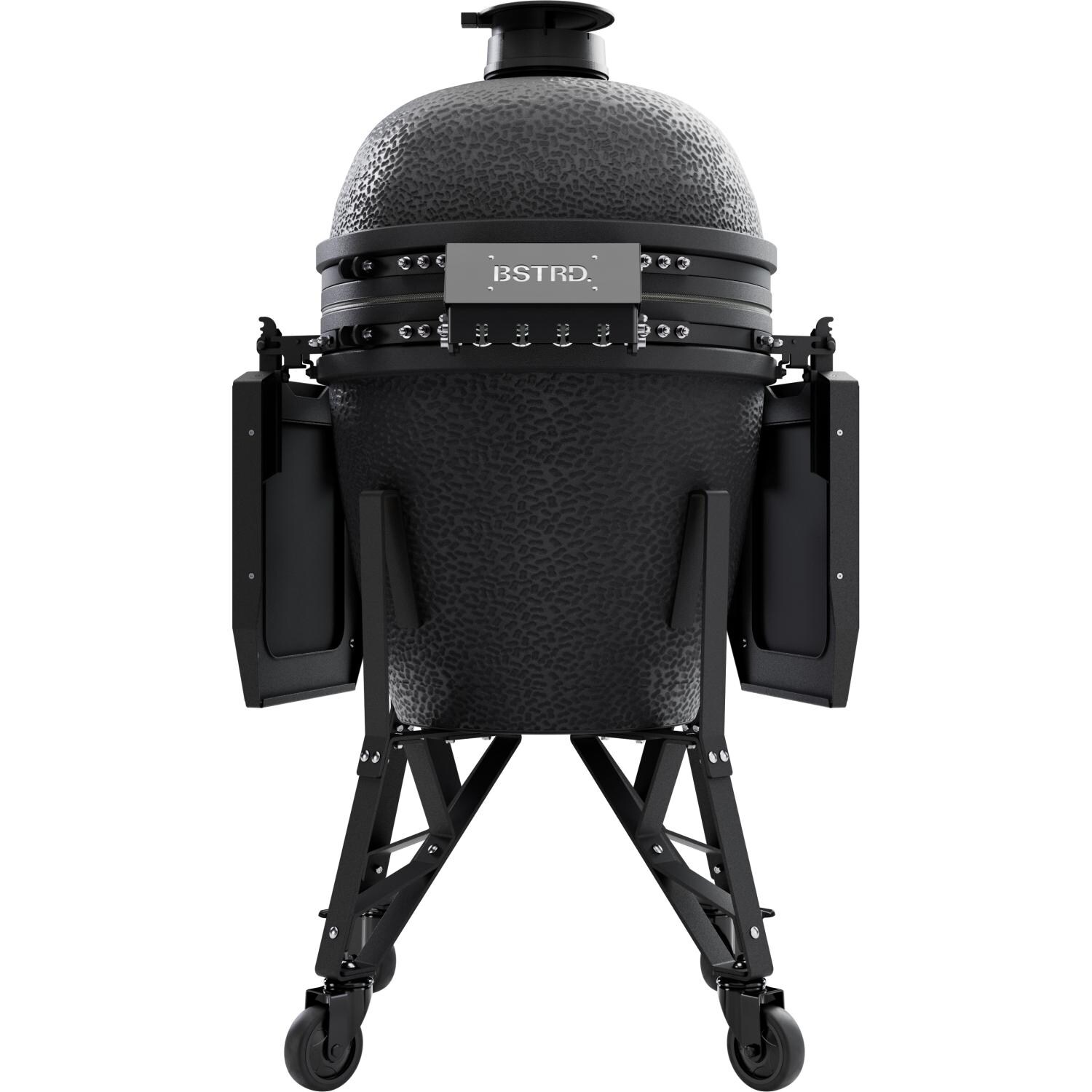 BSTRD.CORE B301G-USA Large Complete Kamado Grill in Graphite - Back - White Background thumbnail