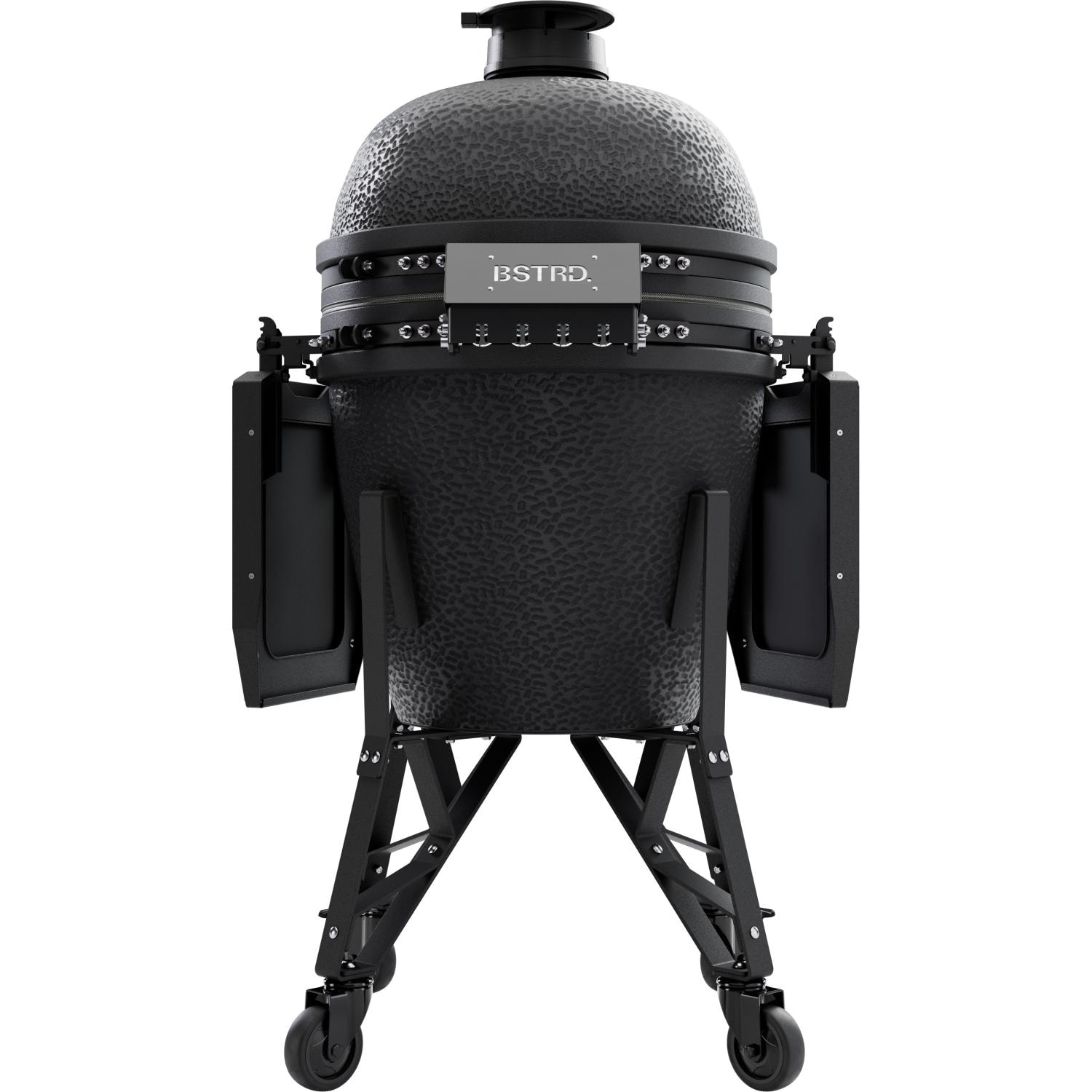 BSTRD.CORE B301G-USA Large Complete Kamado Grill in Graphite - Back - White Background thumbnail
