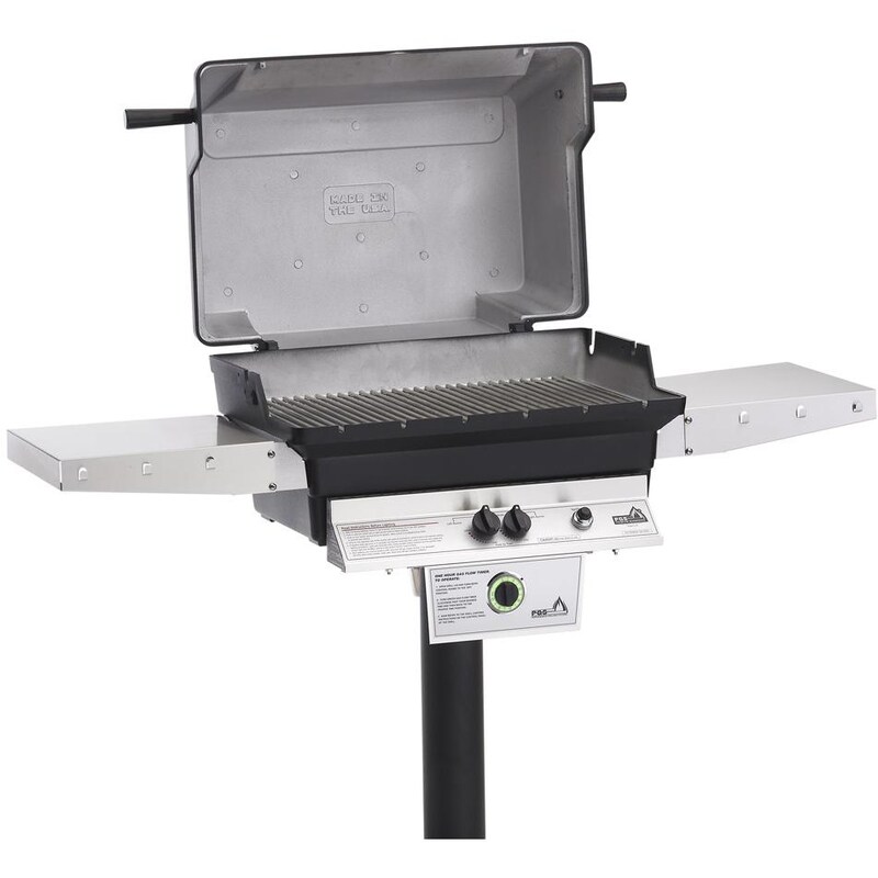 PGS TSeries T40 Commercial Cast Aluminum Natural Gas Grill With Timer
