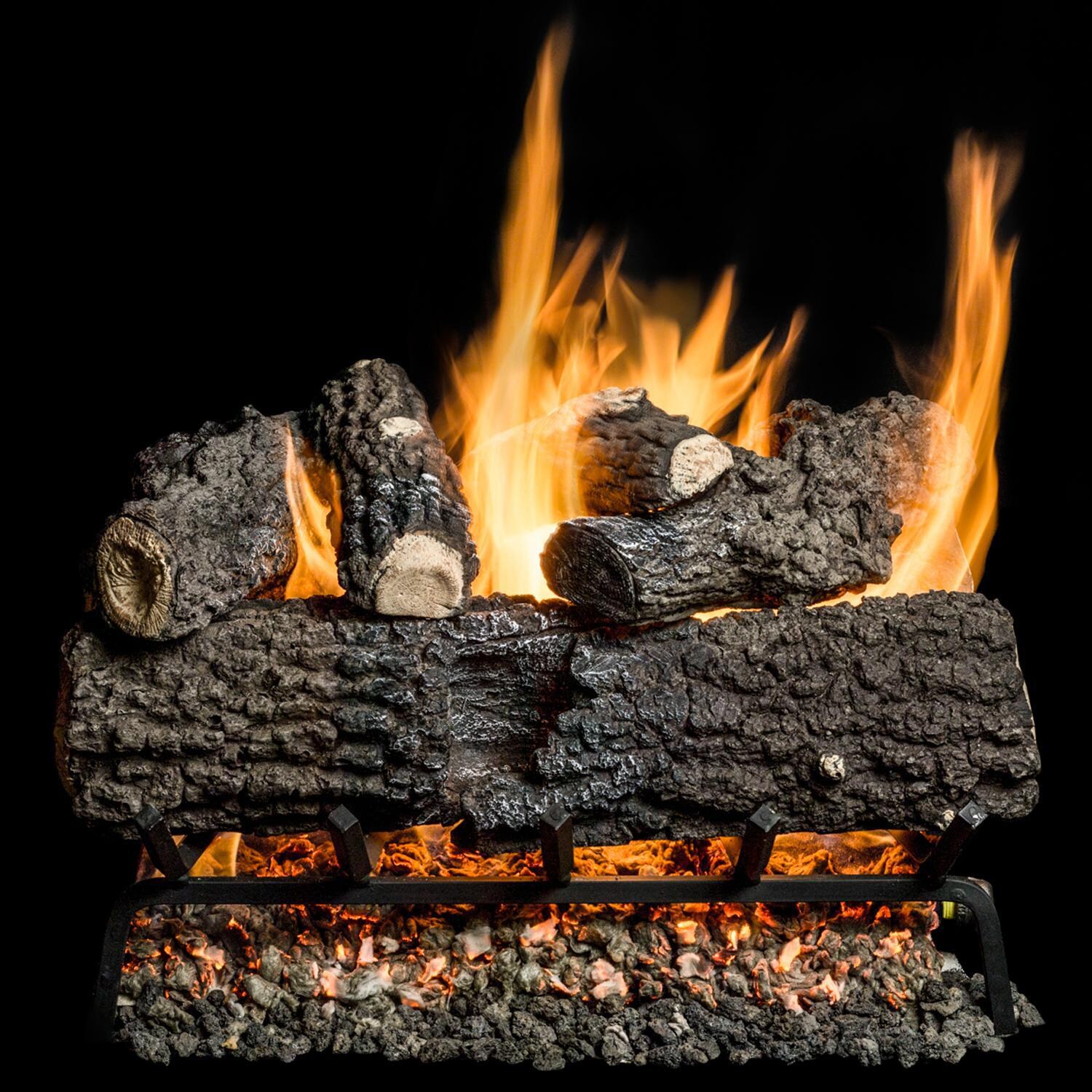 Alpine Flame Vented Gas Logs