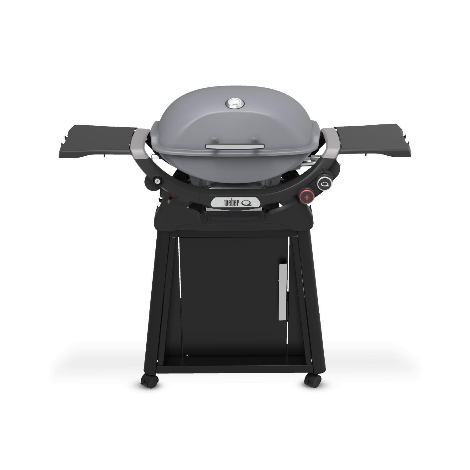 Weber 1500392 Q2800N+ Propane Gas Grill in Smoke Grey - White Background thumbnail