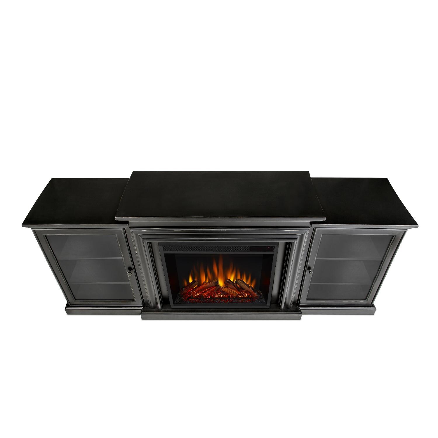 Real Flame - 7740E-BW - Frederick 72-Inch Electric Fireplace Entertainment Center - Blackwash - Top View thumbnail