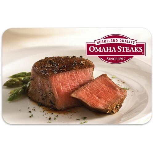Free Omaha Steaks Dinner On Us! Collection Gift Certificate from Evo