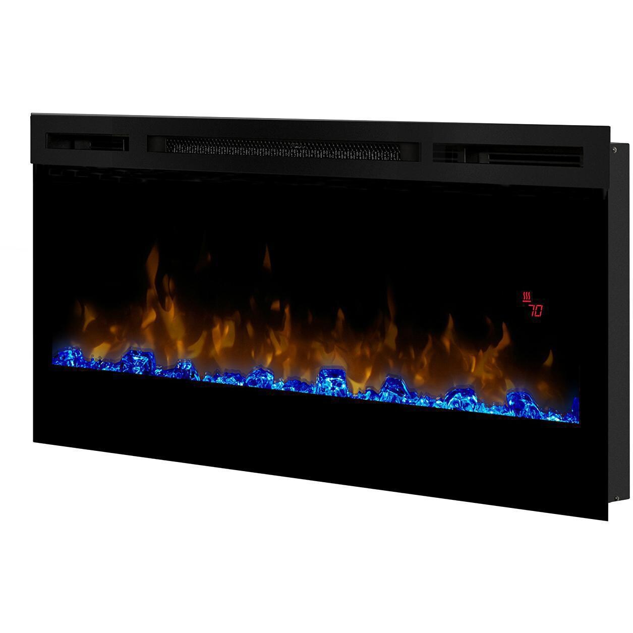 Dimplex - BLF3451 - Prism 34-Inch Built-In Electric Firebox - Acrylic Ice Embers - Blue Lighting Option thumbnail
