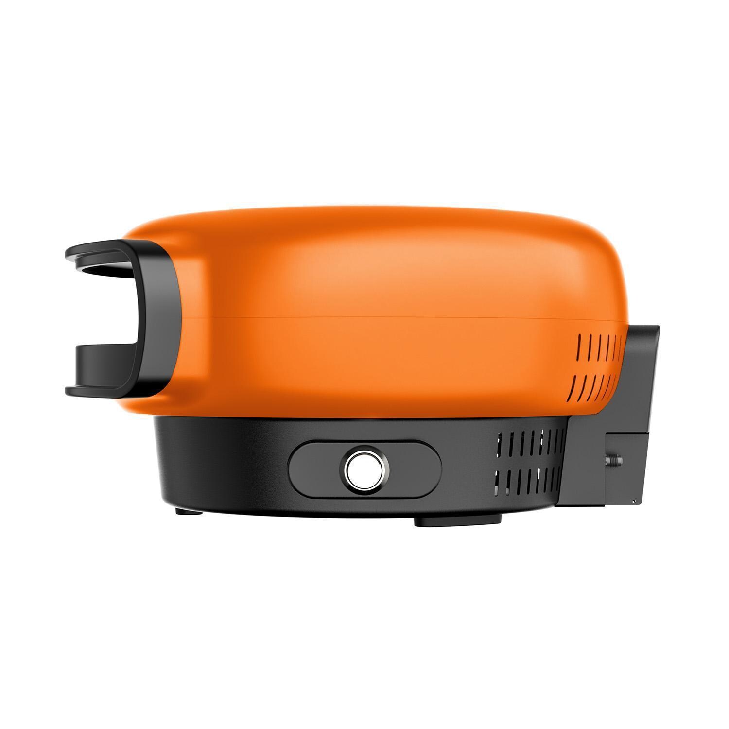 Everdure EKILN1TUS 1-Burner KILN Pizza Oven - Terracotta - Right Side - White Background thumbnail