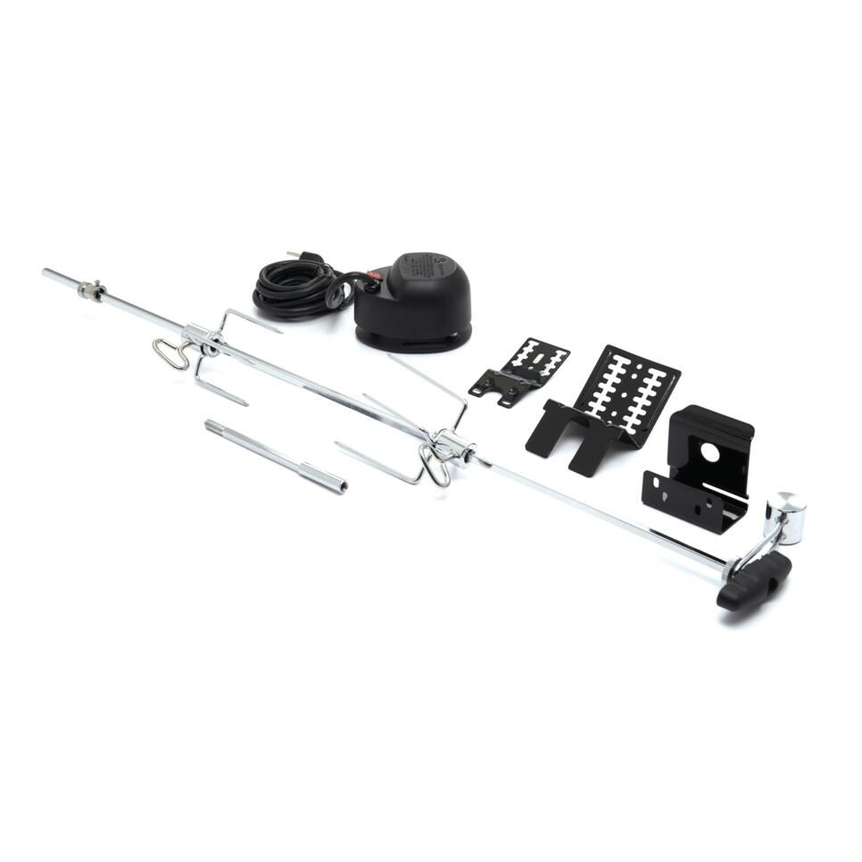 GrillPro 39.5-in Heavy Duty Universal Rotisserie Kit - 60090 - Kit - White Background thumbnail