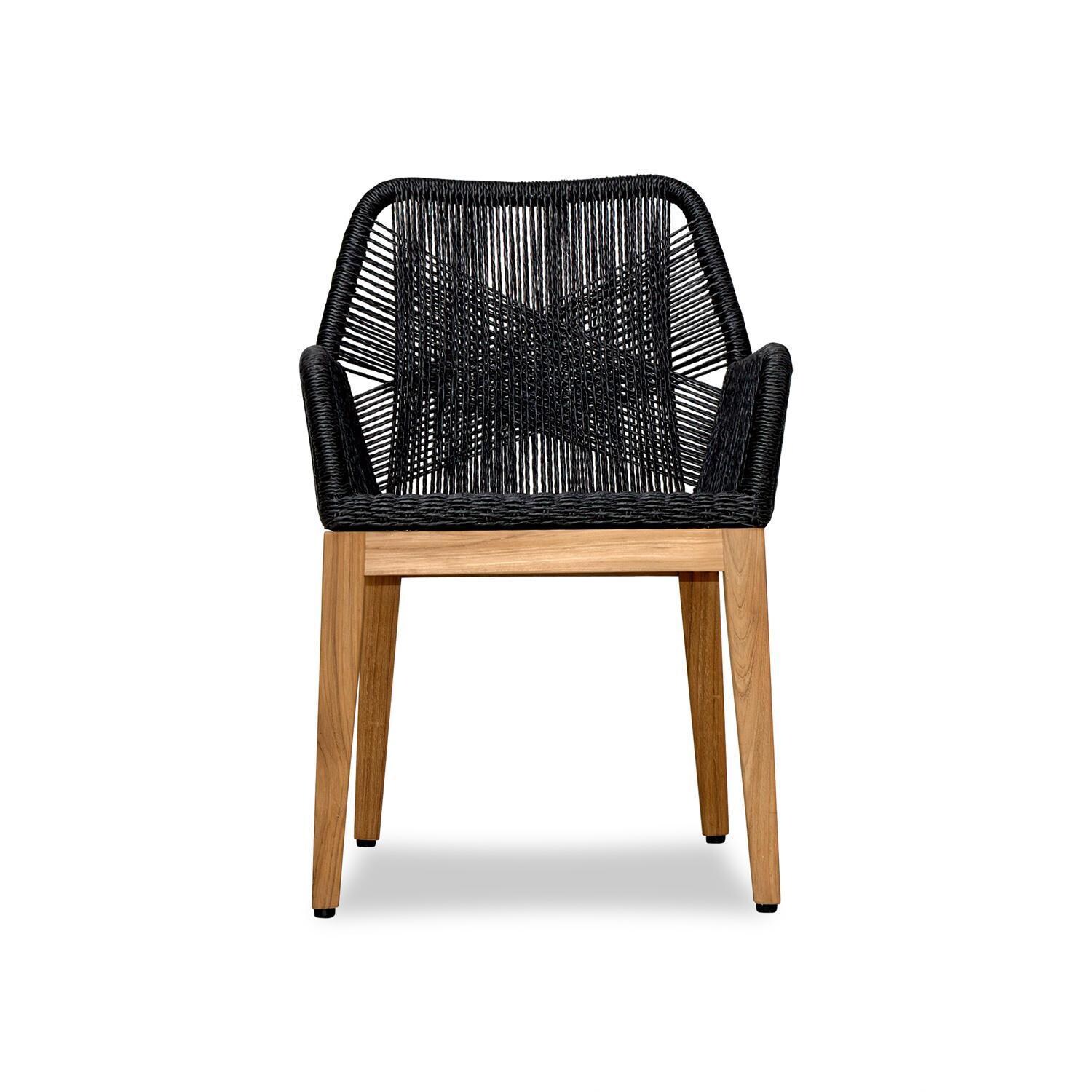 Wood Grove Reclaimed Teak Dining Arm Chair by Lakeview Outdoor Designs