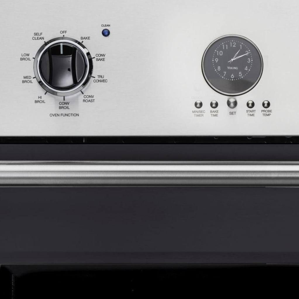 Viking Professional 5 Series Premiere 30-Inch Convection Electric Oven - Close-up of Controls thumbnail