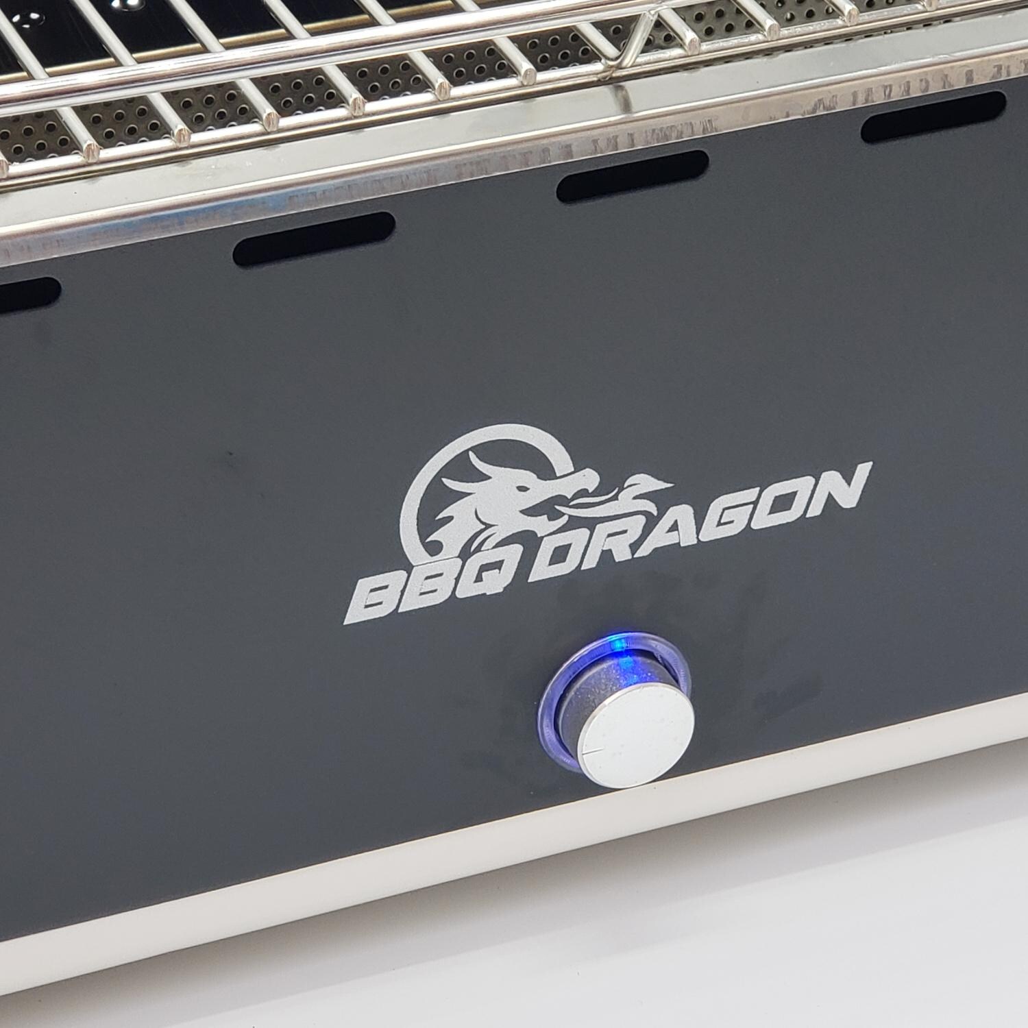 BBQ Dragon BBQD550 Zephyr 17-Inch Fan-Powered Portable Charcoal Grill - Fan Control thumbnail