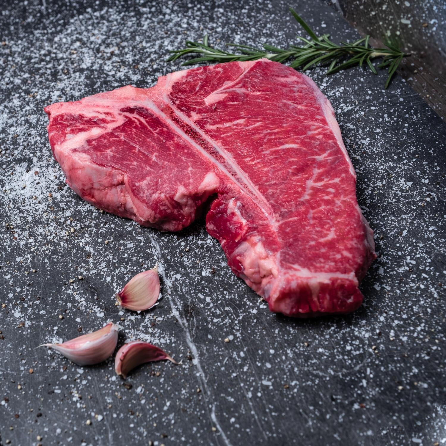 USDA Prime T-Bone Steaks, 24 oz (2) | BBQGuys USA Premium Cuts image