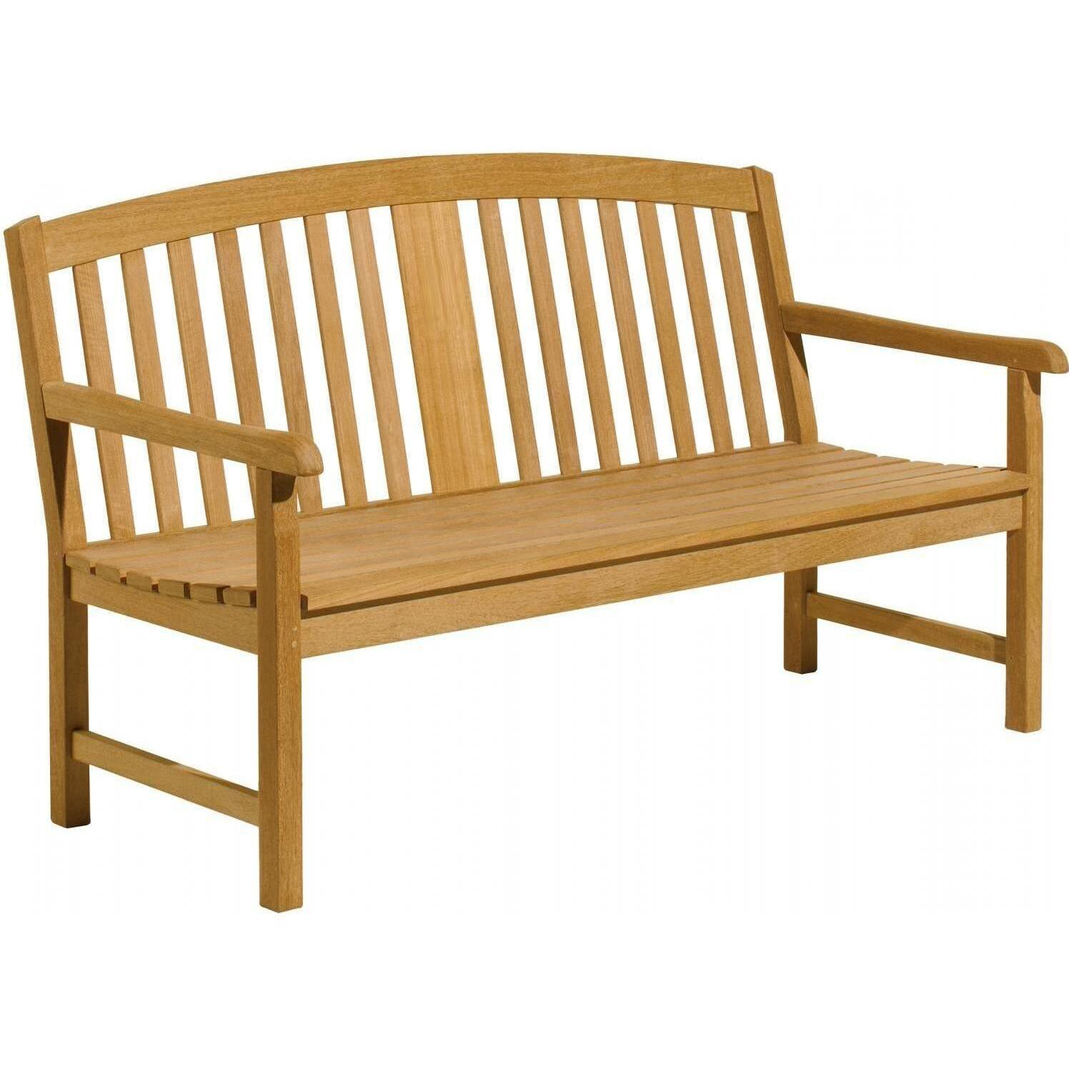 Signature Series 60-Inch Natural Shorea Patio Bench  thumbnail