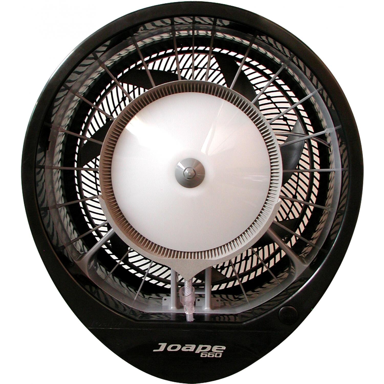 Joape Copacabana 660 Wall Mount Misting Fan - Front View