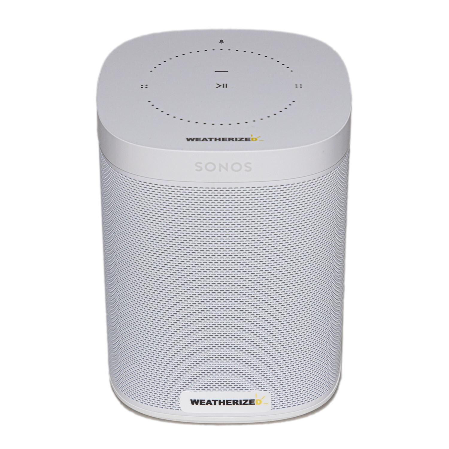 Weatherized TVS SONOS One Outdoor Smart Speaker (Gen 2) - White - S1WTWHT image