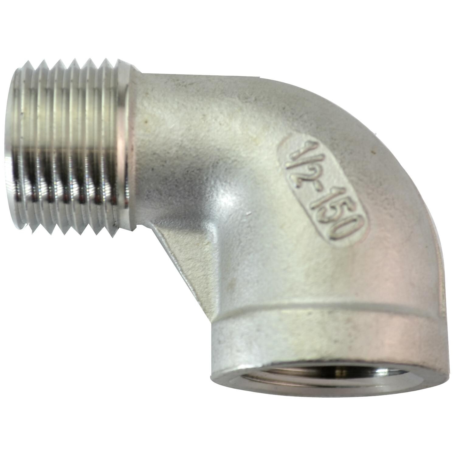 The Outdoor Plus 1/2-Inch Male To Female Stainless Steel Elbow thumbnail