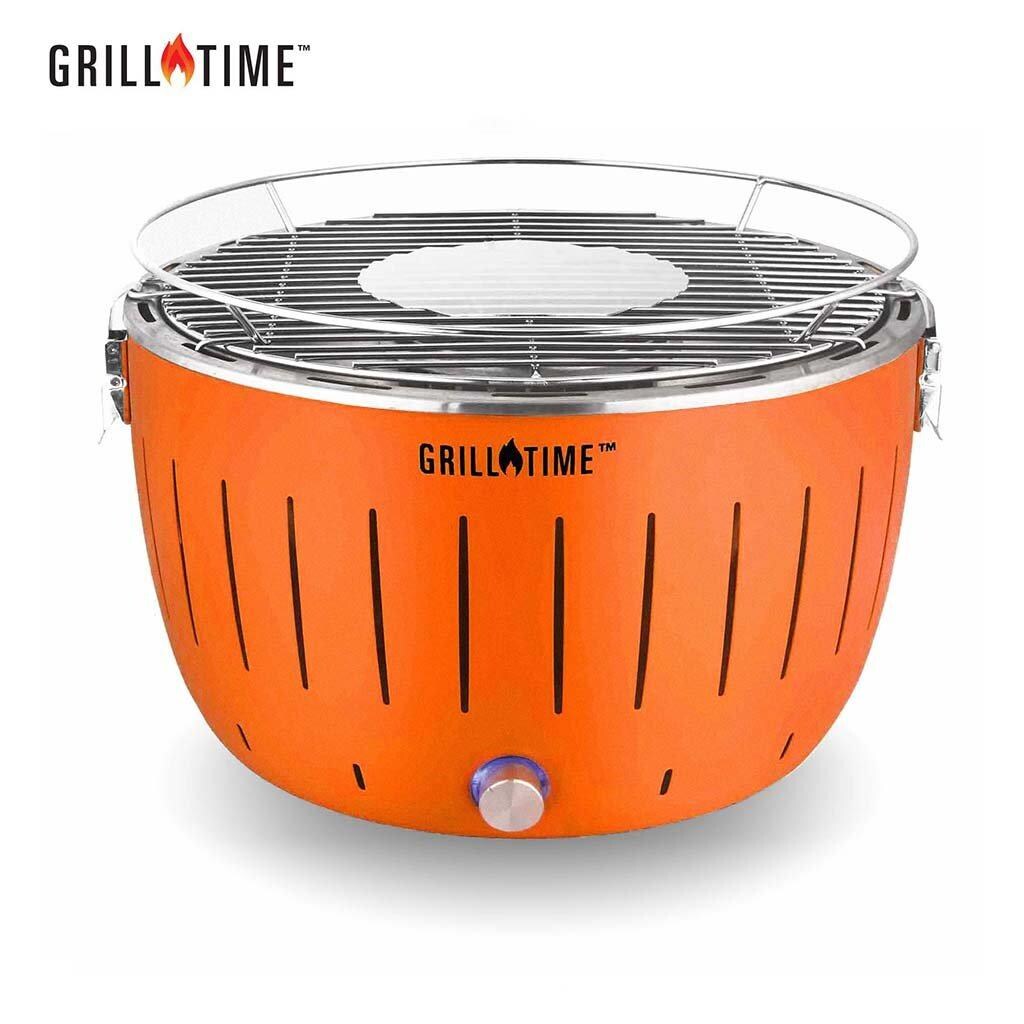 Grill Time Tailgater GT Portable Charcoal Grill Starter Pack - Orange - UPG-O-13 image