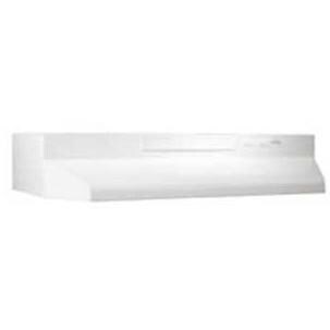 Broan 24-Inch 190 CFM Convertible Under Cabinet Range Hood - White - F402411