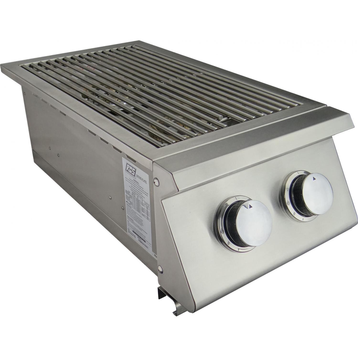 RCS Premier Series RJCSSB Built-In Double Side Burner - Natural Gas thumbnail